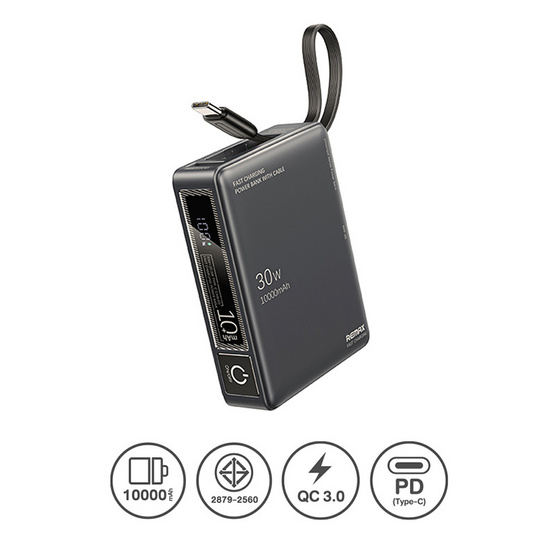 Remax Power Bank 10000 mAh รุ่น RPP-86 Remax Power Bank 10000 mAh รุ่น RPP-86