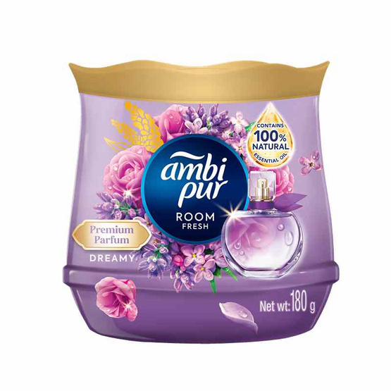 แอมบิเพอร์ เจล เฟรช พรีเมียม เพอร์ฟูม กลิ่นดรีมมี่ 180 กรัม