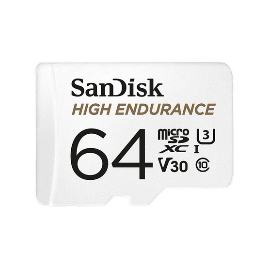 Sandisk การ์ด High Endurance micro SDXC SQQNR 64GB