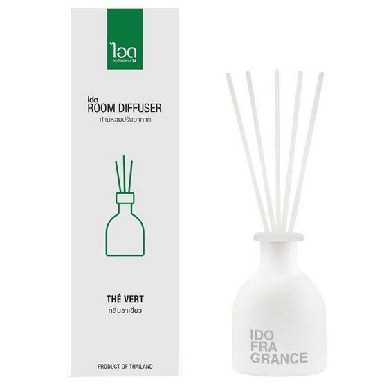 IDO FRAGRANCE ก้านหอมปรับอากาศ กลิ่นชาเขียว ขนาด 50 มล.