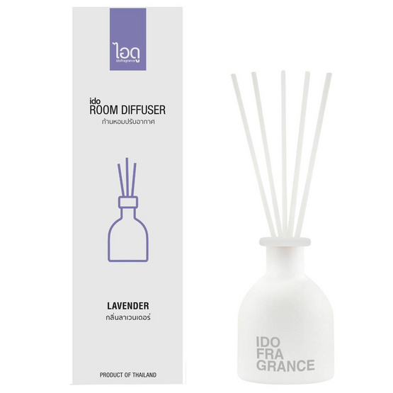 IDO FRAGRANCE ก้านหอมปรับอากาศ กลิ่นลาเวนเดอร์ ขนาด 50 มล.