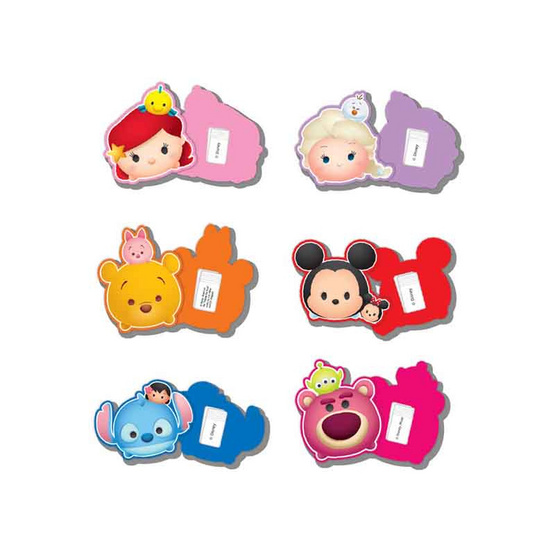 ไอโอร่า บิสกิตกลิ่นนม พร้อมคลิปหนีบกระดาษ TsumTsum 16 กรัม (แพ็ก 8 ชิ้น)