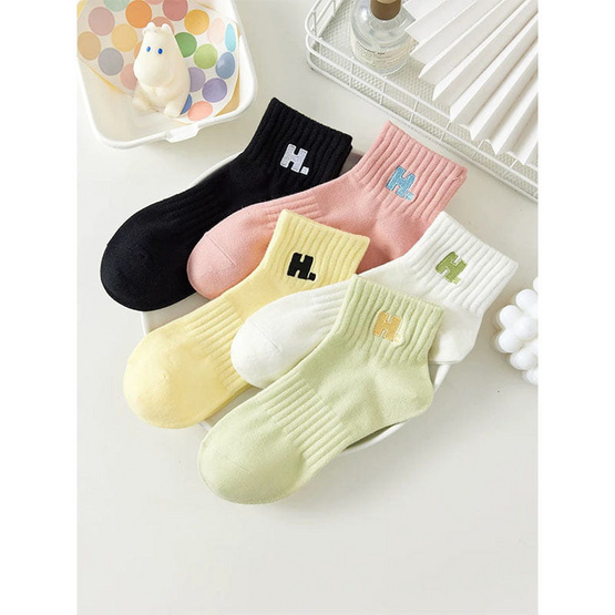 CC SOCK ถุงเท้า W9 แพ็ค 5 คู่