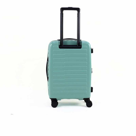 HQ LUGGAGE กระเป๋าเดินทาง วัสดุ Covestro PC 100% รุ่น 5528 Hinomoto Silent Run สีมิ้นท์