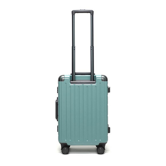 HQ LUGGAGE กระเป๋าเดินทาง โครงอลูมิเนียม รุ่น 6608 สีฟ้า