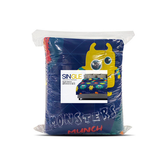 DD Bedding ผ้านวม รุ่น Single ลาย Monster 60x80 นิ้ว