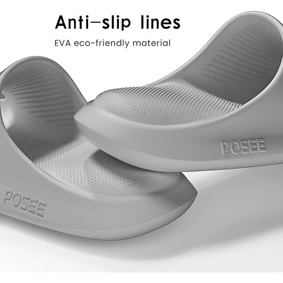POSEE รองเท้าแตะลําลอง พื้นหนา กันลื่น รุ่น PS15819