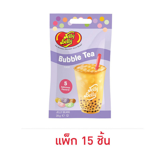 เจลลีเบลลี ลูกอมมิลค์ทีเคี้ยวหนึบคละรส 28 กรัม (แพ็ก 15 ชิ้น)