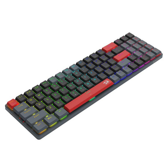 Redragon คีย์บอร์ดเกม K626 Ashe RGB Pro Brown Switch (EN/TH)