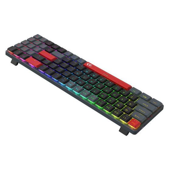 Redragon คีย์บอร์ดเกม K626 Ashe RGB Pro Brown Switch (EN/TH)