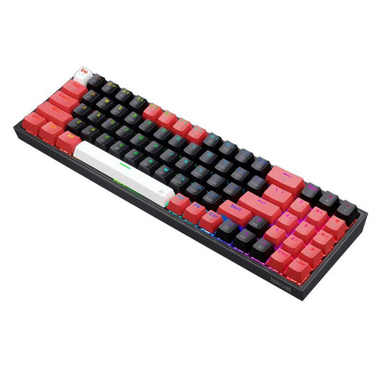 Redragon คีย์บอร์ดเกมไร้สาย K628 Pollux RGB Pro Brown Switch (EN/TH)