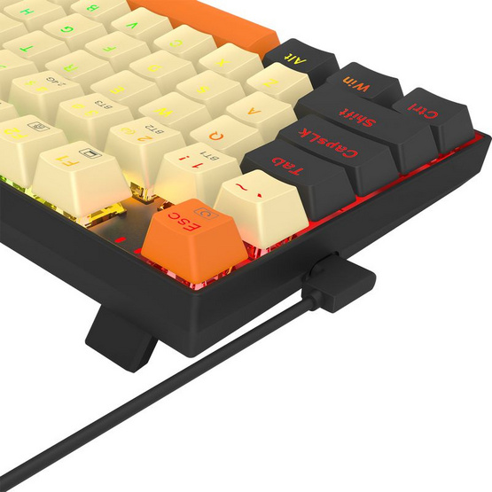 Redragon คีย์บอร์ดเกมไร้สาย K669 PRO Ziggs RGB Pro Red Switch (EN/TH)