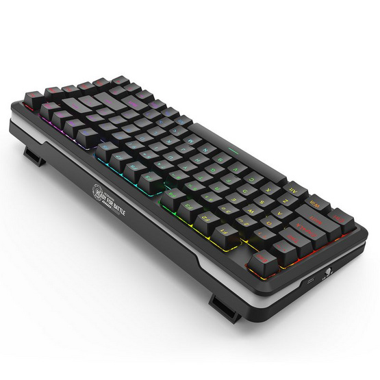 Redragon คีย์บอร์ดเกมไร้สาย K713 Stormrazor Pro RGB Blue Switch (EN/TH)