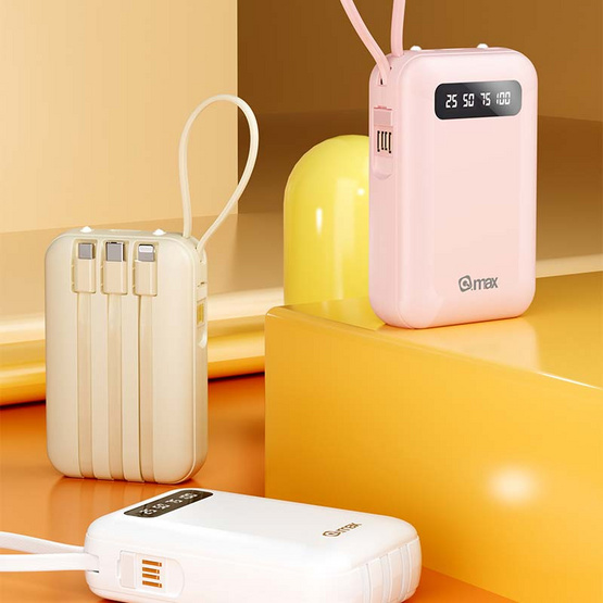 Q.max Power Bank 10000 mAh รุ่น GC311