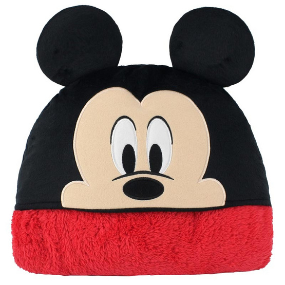 Disney ผ้าห่มคลุม มีฮู้ด Mickey Mouse