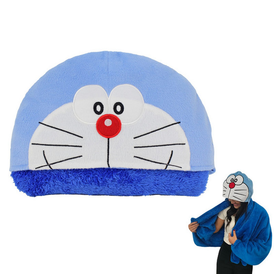 Doraemon ผ้าคลุม มีฮู้ดโดเรม่อน