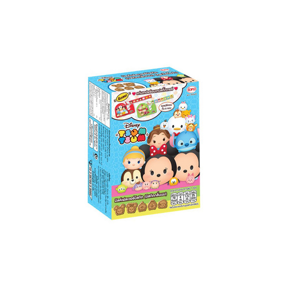 ไอโอร่า บิสกิตกลิ่นนม พร้อมแท่นเทปสติ๊กเกอร์TsumTsum 16 กรัม (แพ็ก 8 ชิ้น)