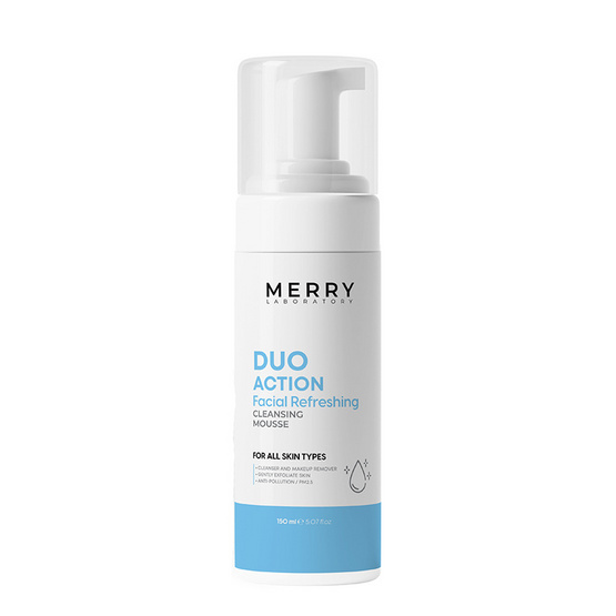 The Merry Laboratory คลีนซิ่งมูส Facial Refreshing Cleansing Mousse 150มล.