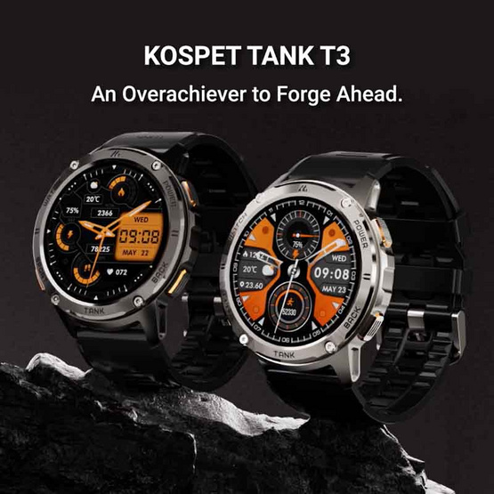 KOSPET นาฬิกา Smart Watch รุ่น TANK T3