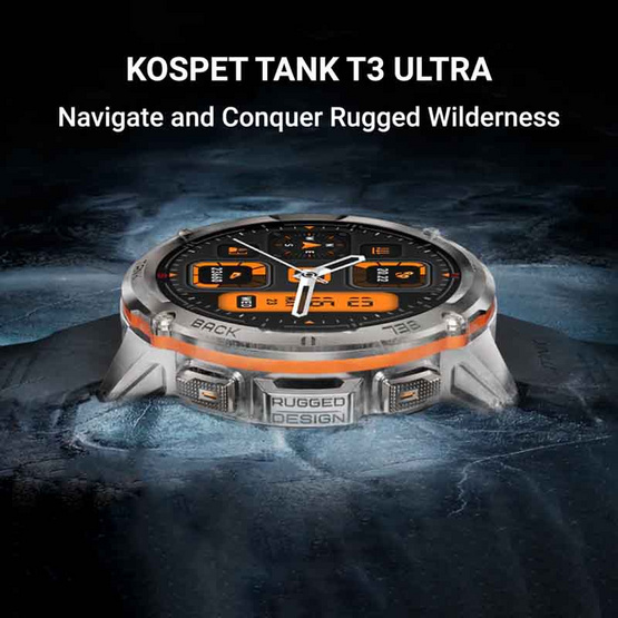 KOSPET นาฬิกา Smart Watch รุ่น TANK T3