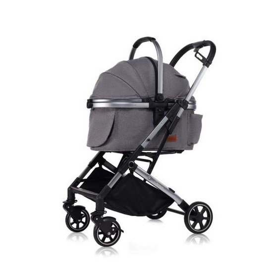 Bernd AVA Pet Isofix รถเข็นสัตว์เลี้ยง Platinum Gray