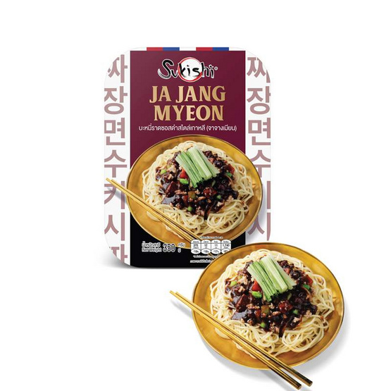 ซูกิชิ บะหมี่ราดซอสดำสไตล์เกาหลี350g.