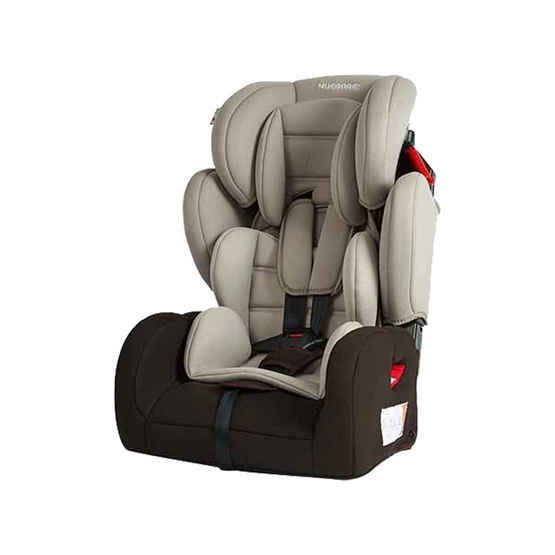 Nuebabe คาร์ซีท Car seat รุ่น EXTRA เหมาะสำหรับอายุ 9 เดือน - 12 ปี สีครีม