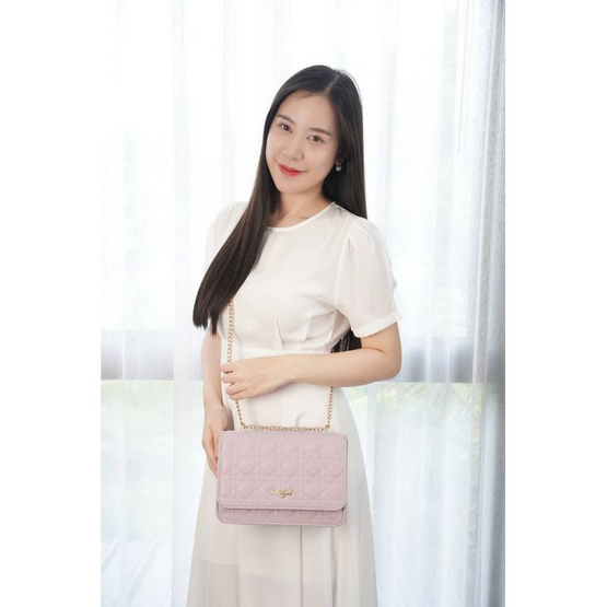 Hallelujah กระเป๋าหนัง PU Premium รุ่น lines