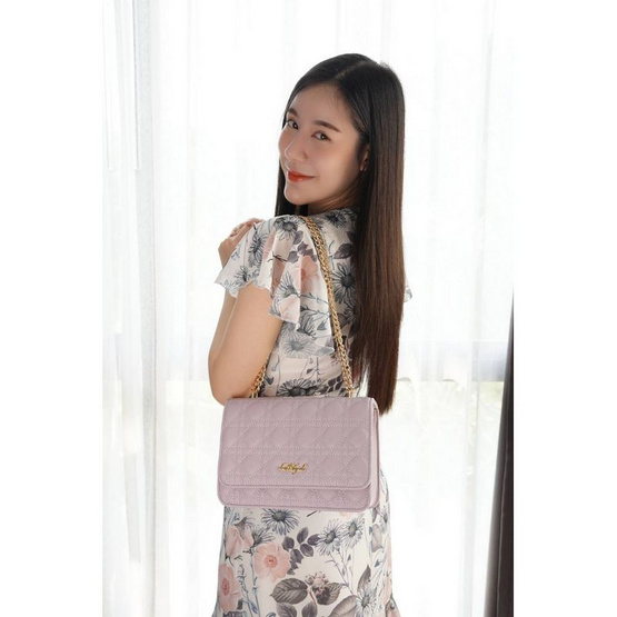 Hallelujah กระเป๋าหนัง PU Premium รุ่น lines