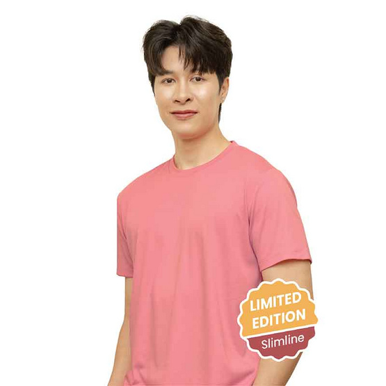 M2S Lifestyle เสื้อยืดคอกลมชาย ชมพูนมเย็น M2S Lifestyle เสื้อยืดคอกลมชาย ชมพูนมเย็น