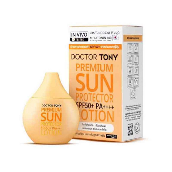 Doctor Tony โลชั่นกันแดด Premium Sun Protector SPF50+ PA++++ 30มล.