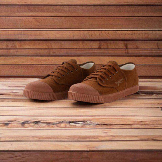 รองเท้าผ้าใบ รองเท้าผ้าใบนักเรียน นันยาง รุ่น 205S สีน้ำตาล รองเท้าผ้าใบ รองเท้าผ้าใบนักเรียน นันยาง รุ่น 205S สีน้ำตาล