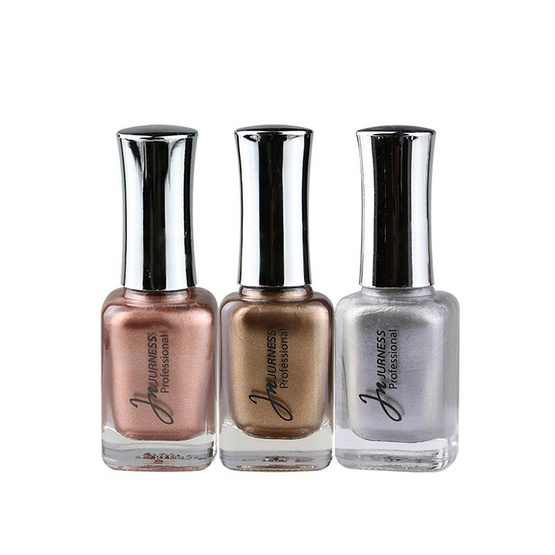 Jurness เซ็ทยาทาเล็บ Nail Polish Metalic Rich Set 13.5 มล. (3ชิ้น/ชุด)