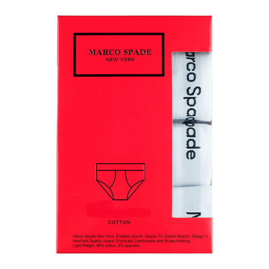 Marco Spade กางเกงชั้นใน ทรง Briefs เนื้อผ้า Cotton Marco Spade กางเกงชั้นใน ทรง Briefs เนื้อผ้า Cotton