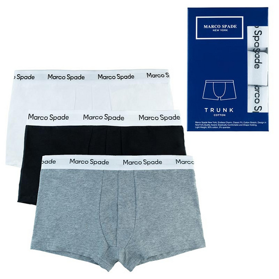 Marco Spade กางเกงชั้นใน ทรง Trunk เนื้อผ้า Cotton Marco Spade กางเกงชั้นใน ทรง Trunk เนื้อผ้า Cotton