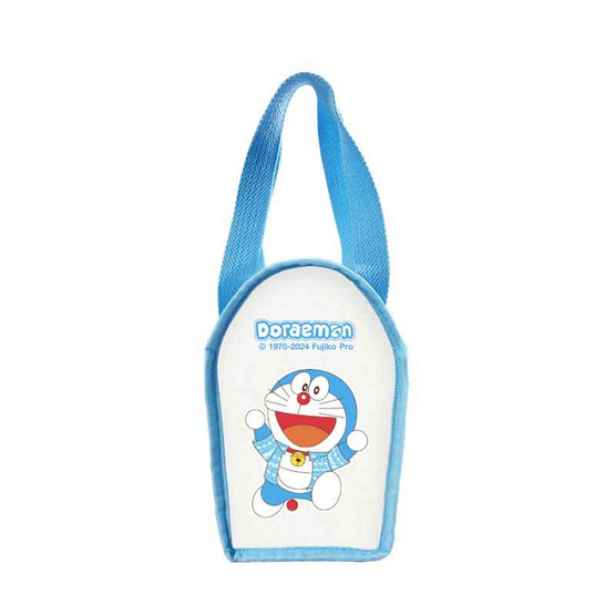 กระบอกน้ำสเตนเลสพร้อมกระเป๋าDoraemon22oz. สีขาว