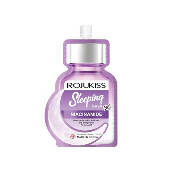 โรจูคิส สลีปปิ้ง มาส์ก ไนอะซินาไมด์ 20 มล. (แพ็ก 6 ชิ้น)