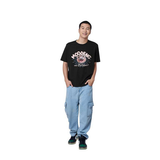 GQ EASY จีคิว อีซี่ เสื้อหมูเด้ง สีดำ GQ EASY จีคิว อีซี่ เสื้อหมูเด้ง สีดำ