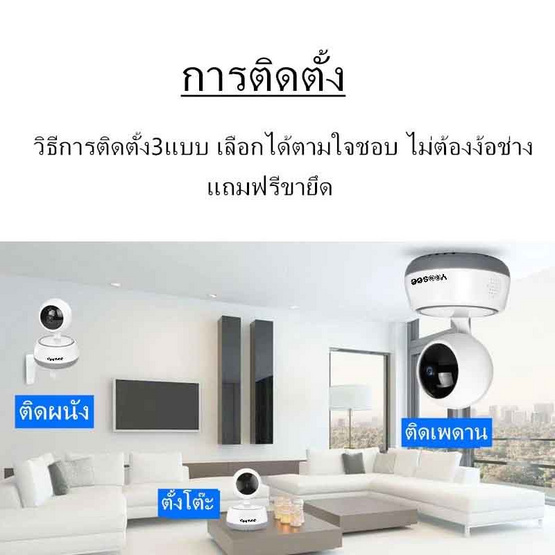 FNKvision กล้องวงจรปิด IP Camera รุ่น U6