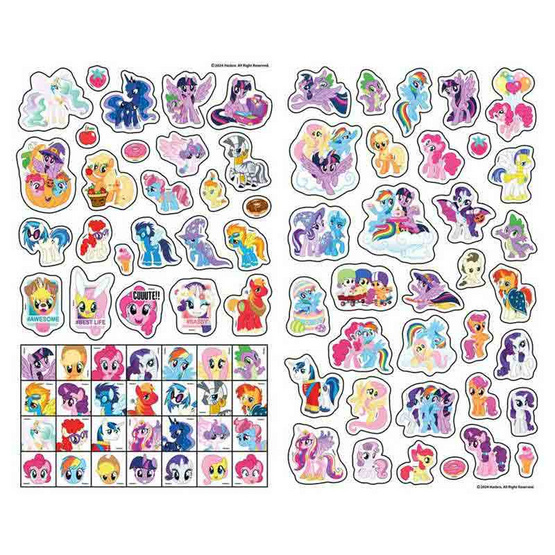 BONGKOCH Colouring Set พร้อมสีไม้และสติ๊กเกอร์ My Little Pony