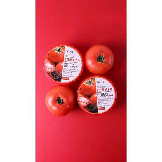 JIGOTT ซูทติ้งเจล Natural Tomato Moisture Soothing Gel 300มล.