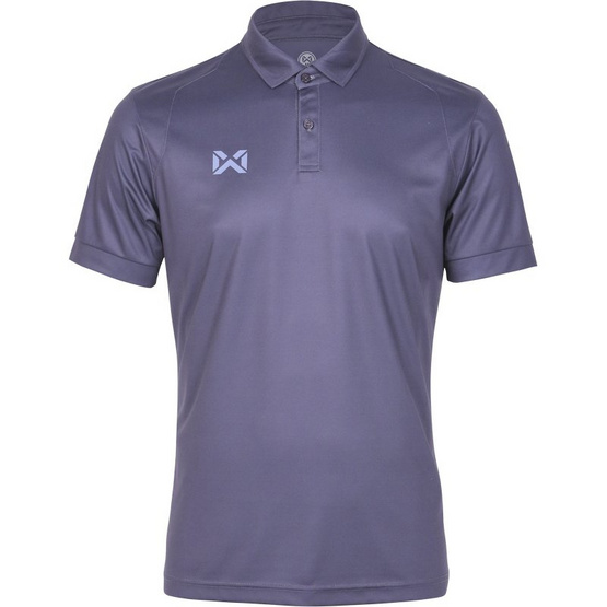 Warrix เสื้อโปโลวอริกซ์สีเทา