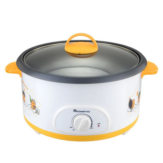 Aconatic หม้อสุกี้ไฟฟ้า 3 ลิตร Gudetama รุ่น AN-POT1300