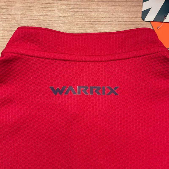 WARRIX เสื้อโปโลคอจีน สีแดง R4