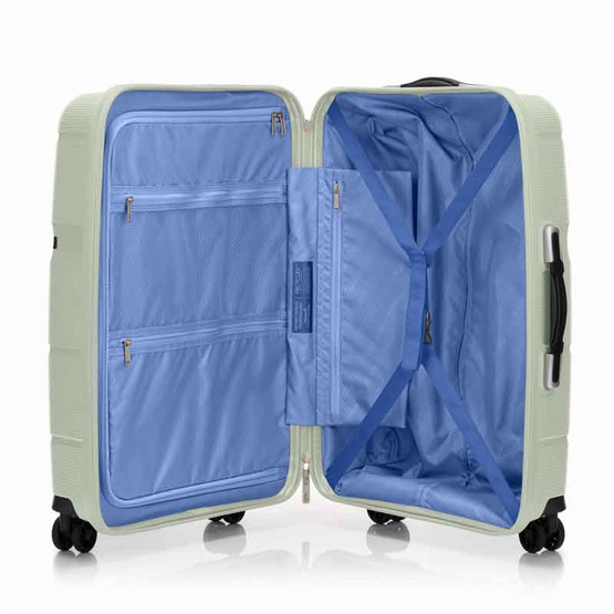 American Tourister กระเป๋าเดินทาง LINEX SPINNER TSA ASR SAGE KHAKI