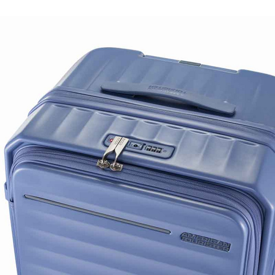 American Tourister กระเป๋าเดินทาง FRONTEC OS TRUNK SPINNER 28" EXP TSA OS ELEMENTAL BLUE