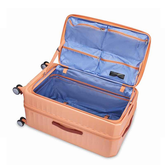 American Tourister กระเป๋าเดินทาง FRONTEC OS TRUNK SPINNER 28" EXP TSA OS APRICOT BLUSH