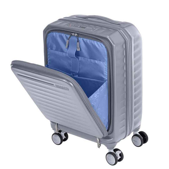 American Tourister กระเป๋าเดินทาง FRONTEC OS SPINNER EXP TSA OS COOL GREY