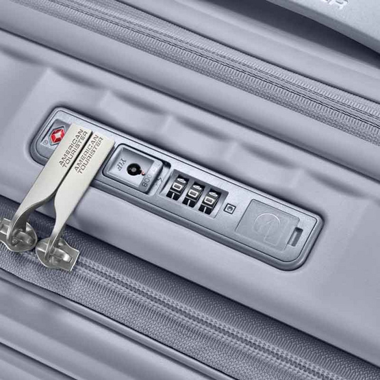 American Tourister กระเป๋าเดินทาง FRONTEC OS SPINNER EXP TSA OS COOL GREY