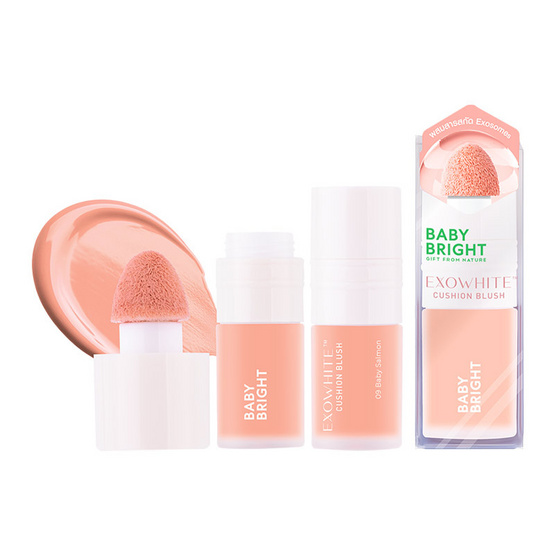 Baby Bright บลัชออน Exowhite Cushion Blush 4 มล.